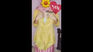 Colmek Janda Kebaya Hijab Pink
